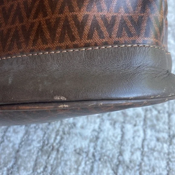 Valentino Brown Bucket Bag - Picture 6 of 11